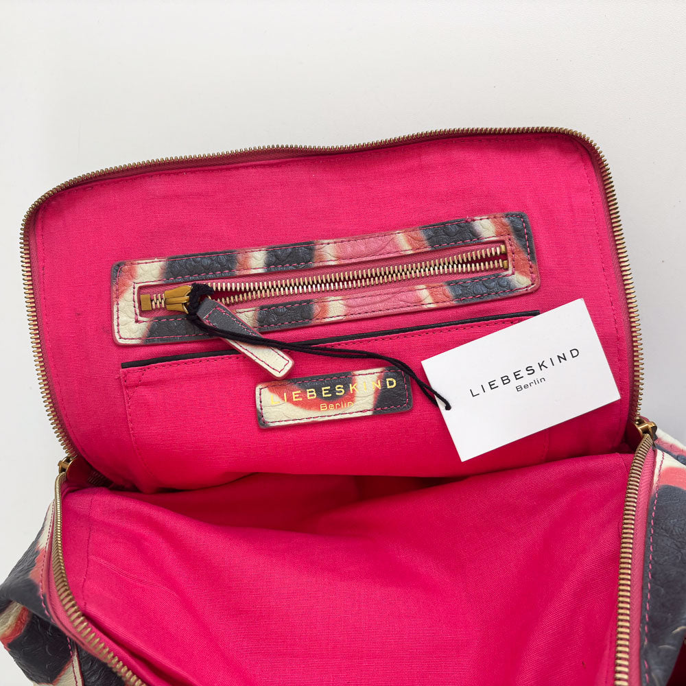 LIEBESKIND SNAKE SHOPPER ZEBRA