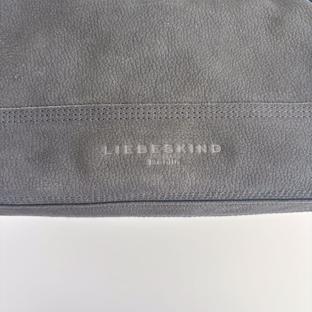 LIEBESKIND SNAKE SATCHEL BLACK