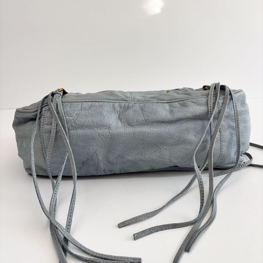 LIEBESKIND FRINGE HOBO LEO