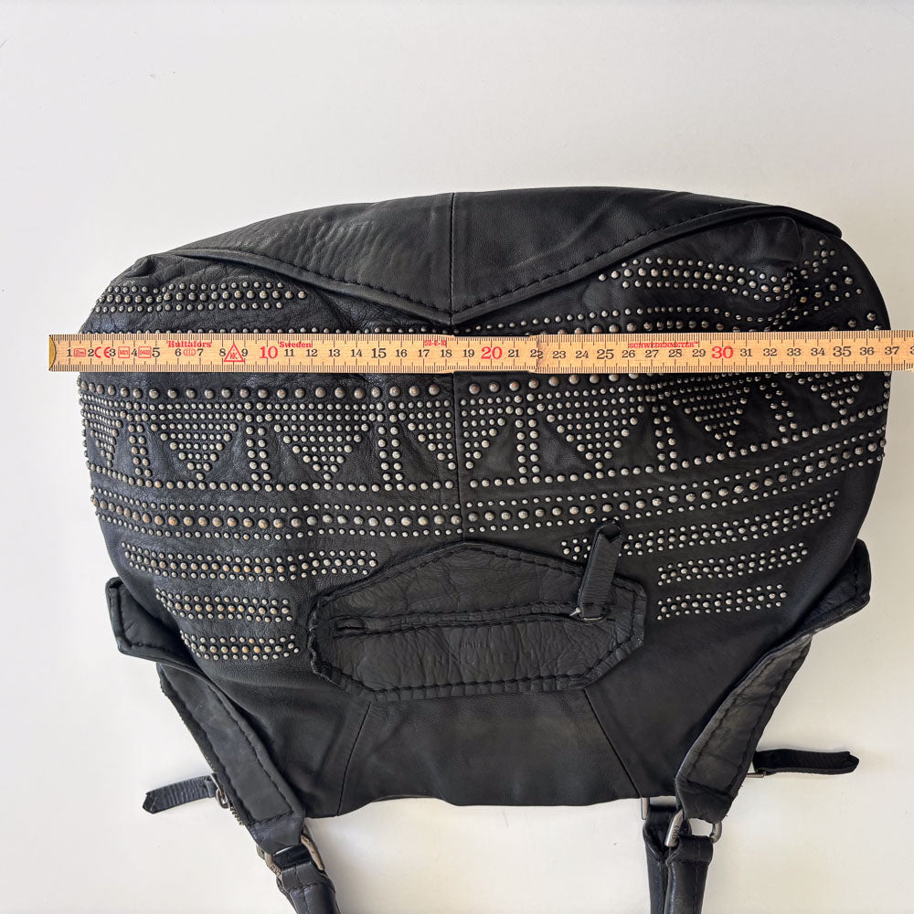 LIEBESKIND BLACK STUDS HOBO