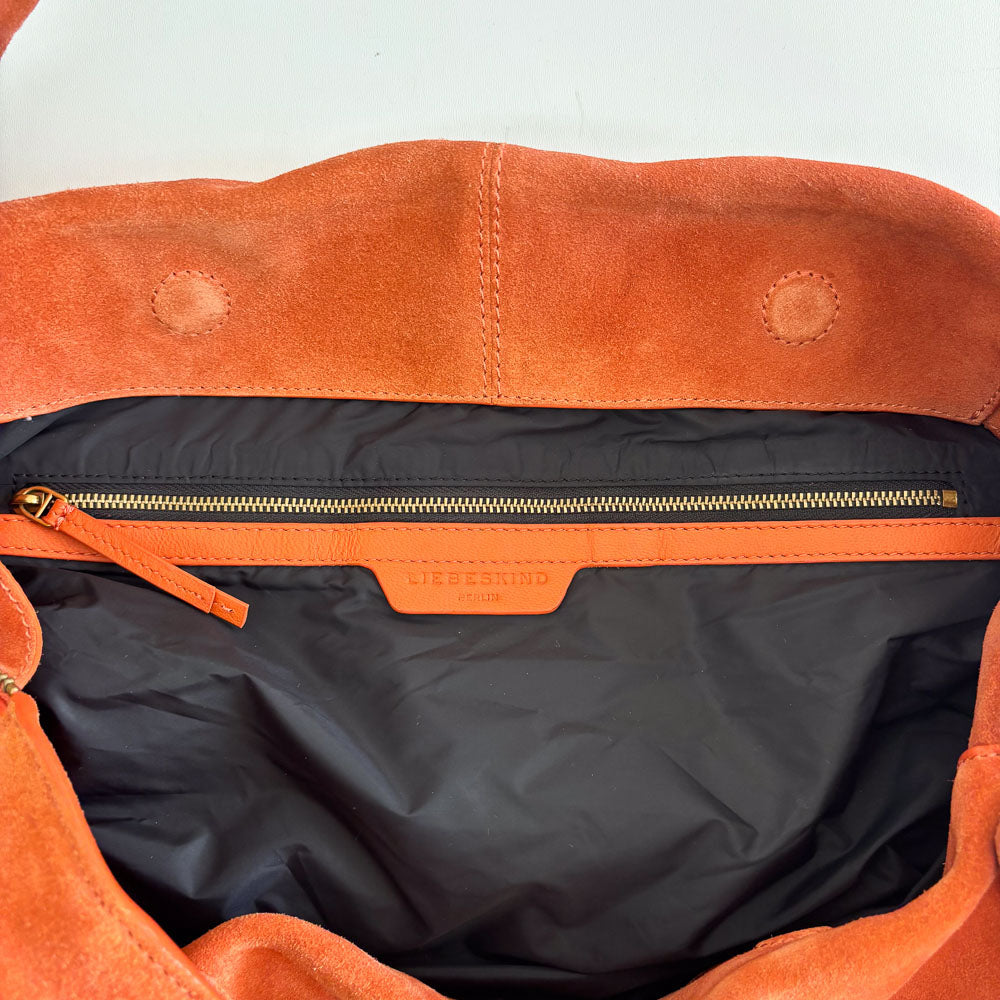 LIEBESKIND SCARLET SATCHEL MANDARIN
