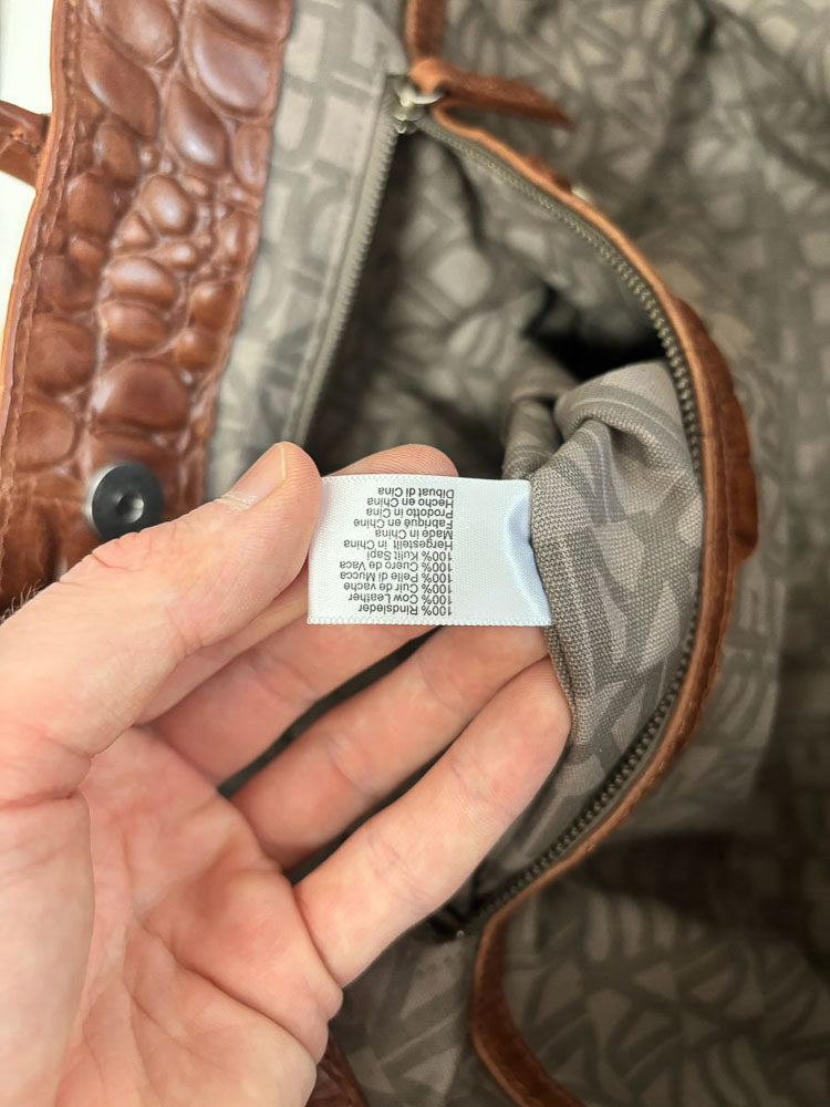LIEBESKIND CHELSEA SNAKE SHOPPER