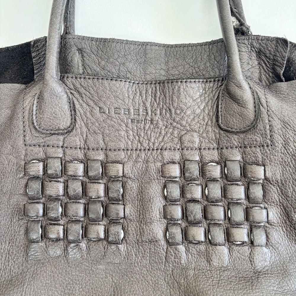 LIEBESKIND BRAIDED SHOPPER