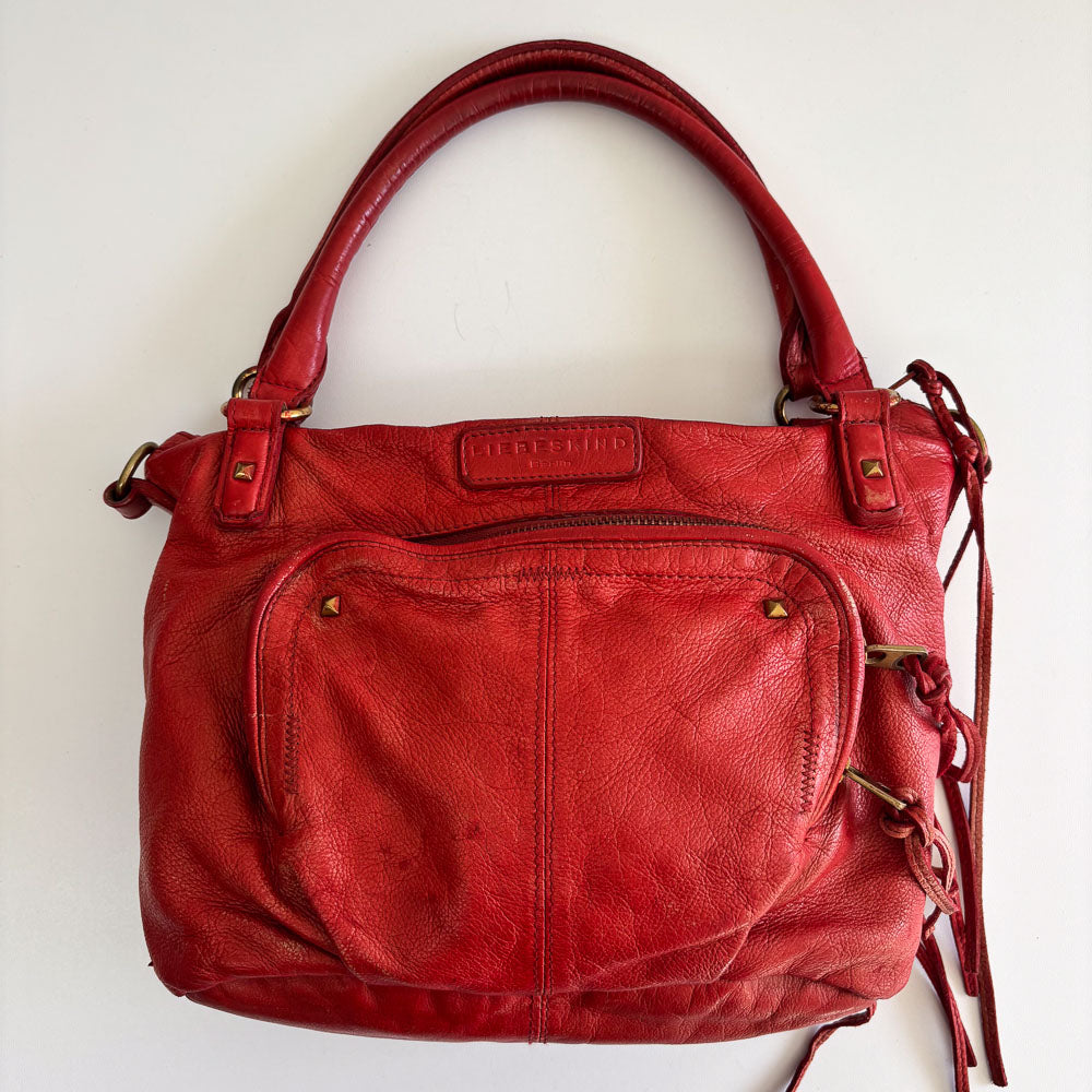 LIEBESKIND FRINGE HOBO LEO
