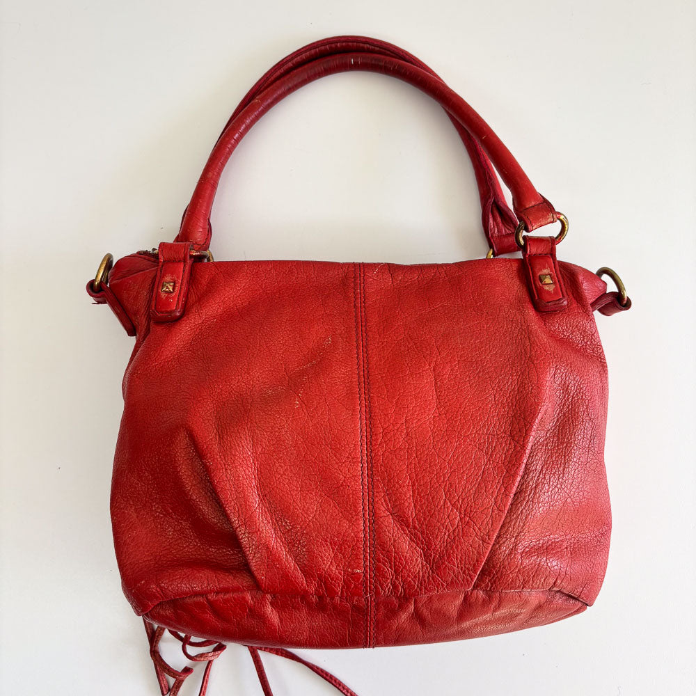 LIEBESKIND FRINGE HOBO LEO