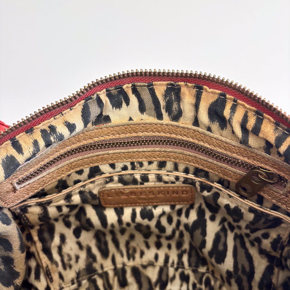 LIEBESKIND FRINGE HOBO LEO