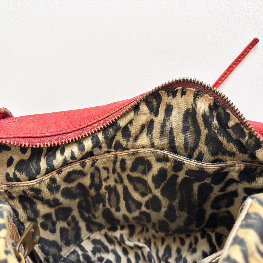 LIEBESKIND FRINGE HOBO LEO