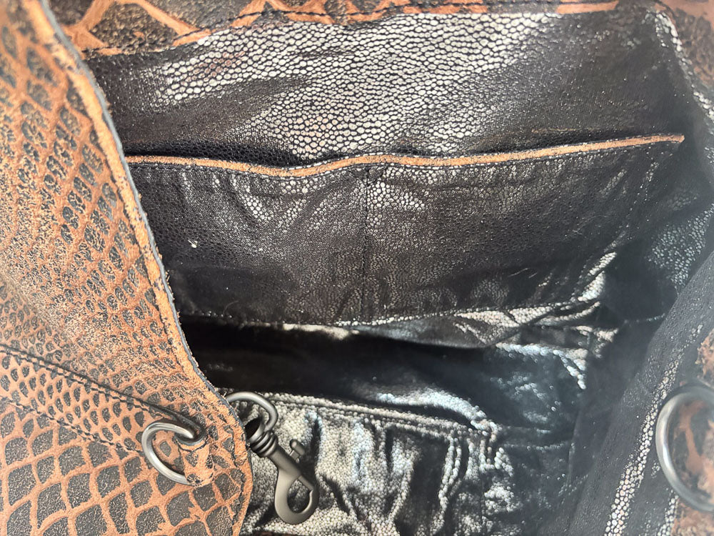 LIEBESKIND SNAKE SHOPPER