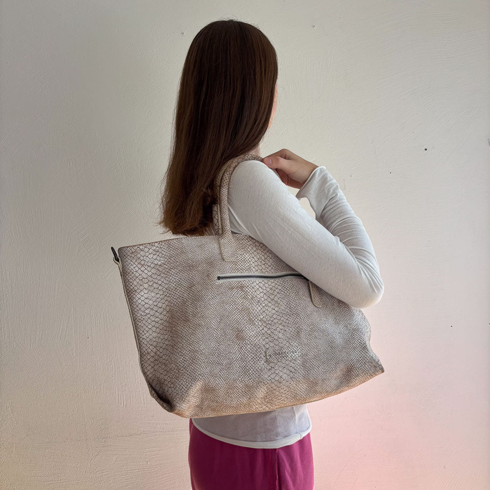 LIEBESKIND CHELSEA SNAKE SHOPPER