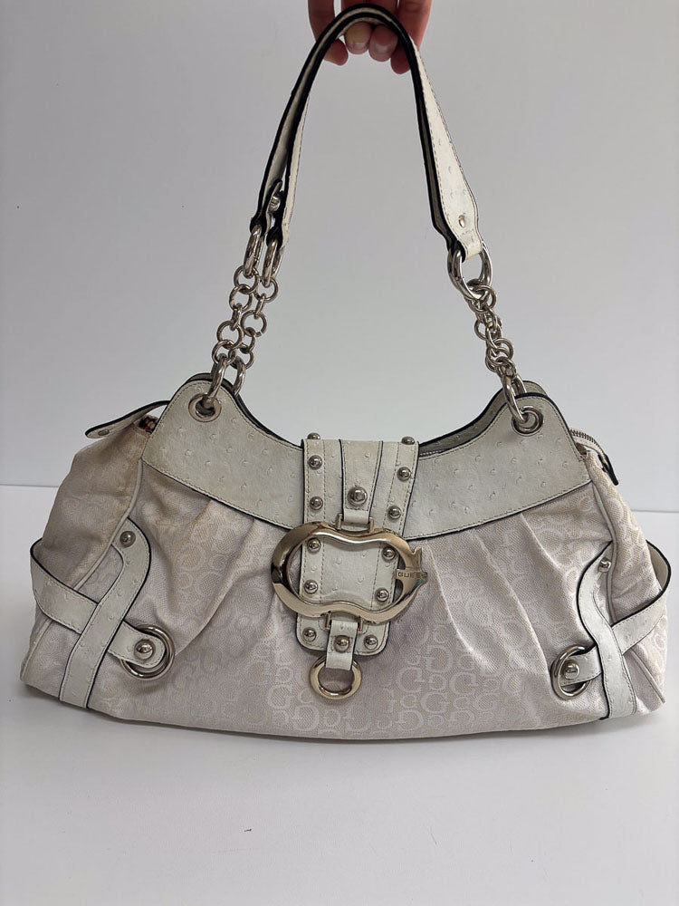 GUESS WHITE MONOGRAM
