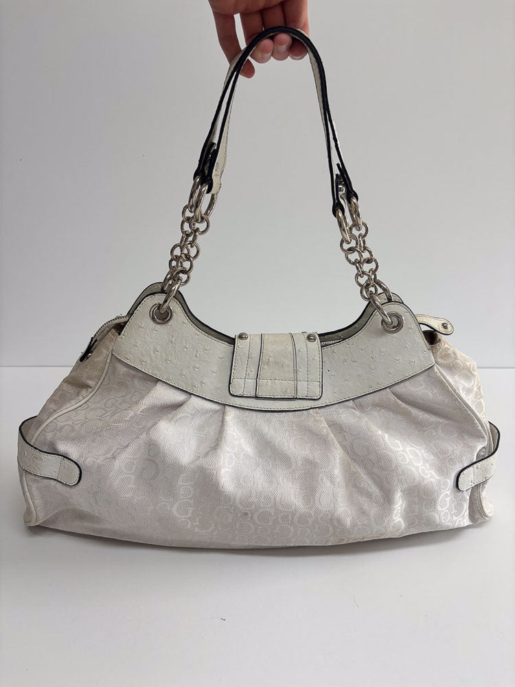 GUESS WHITE MONOGRAM
