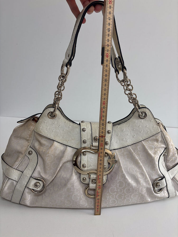 GUESS WHITE MONOGRAM