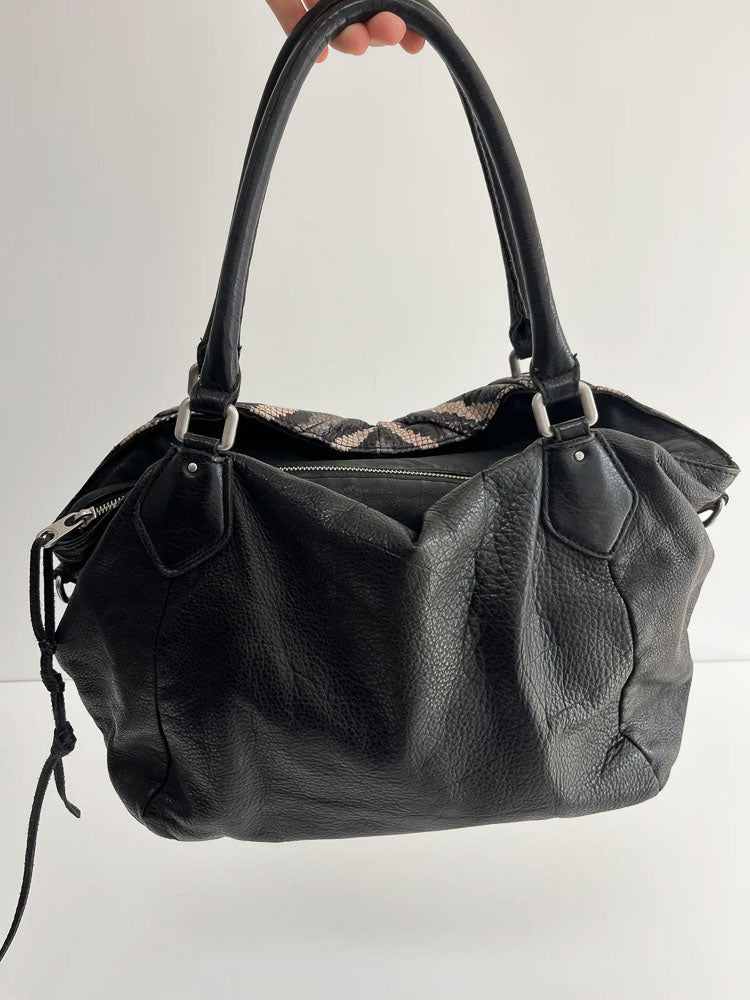 LIEBESKIND LEATHER ZEBRA BAG