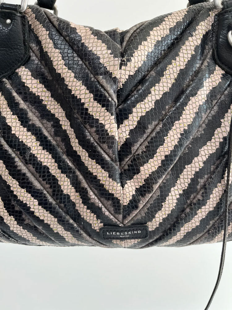 LIEBESKIND LEATHER ZEBRA BAG