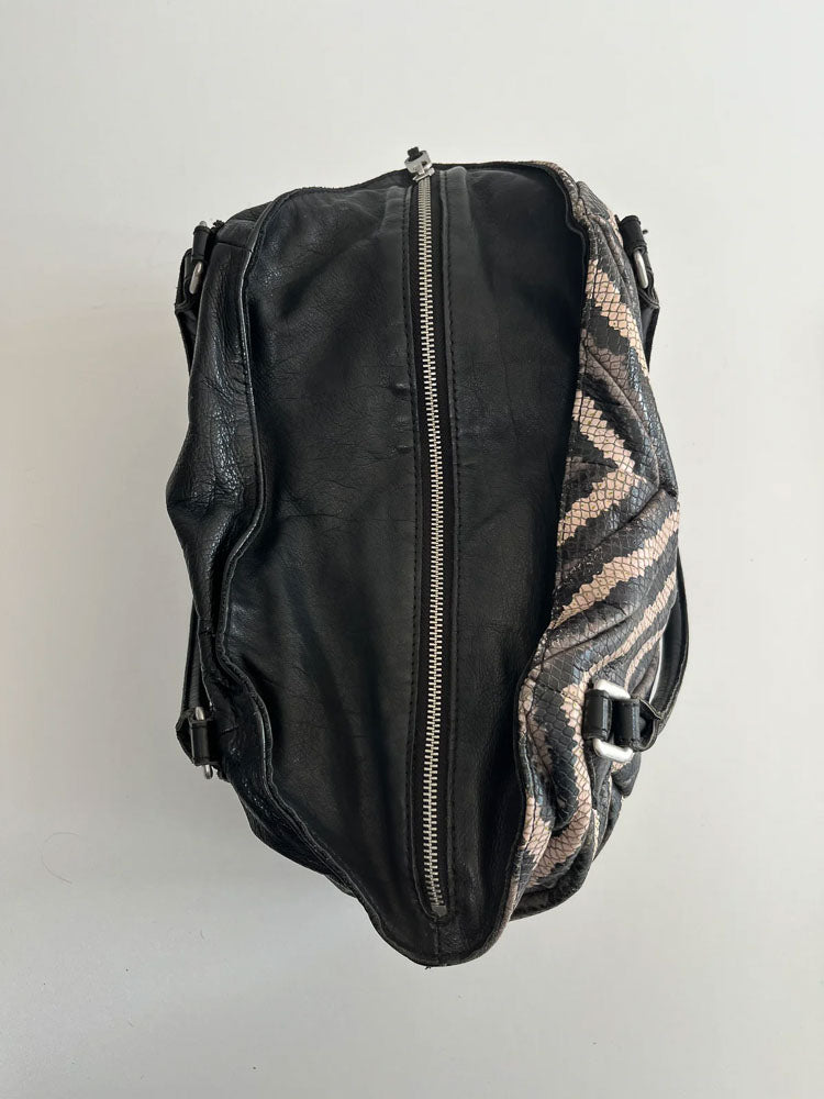 LIEBESKIND LEATHER ZEBRA BAG