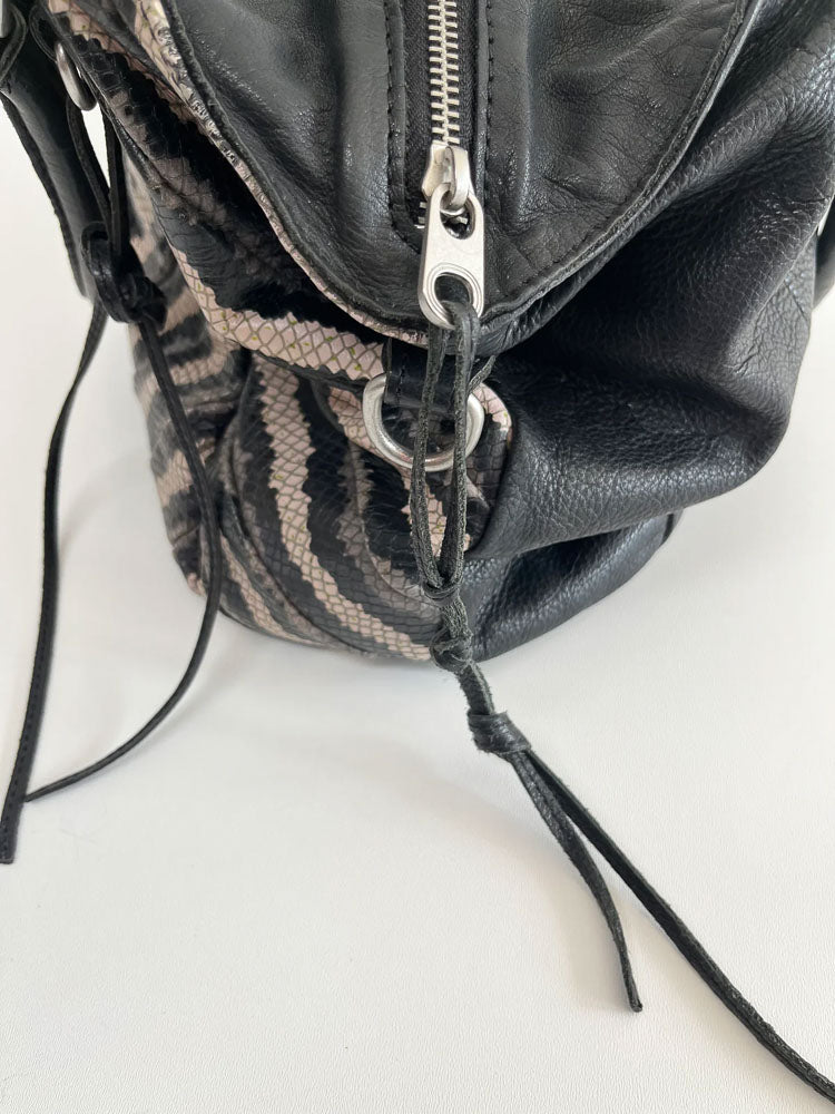 LIEBESKIND LEATHER ZEBRA BAG