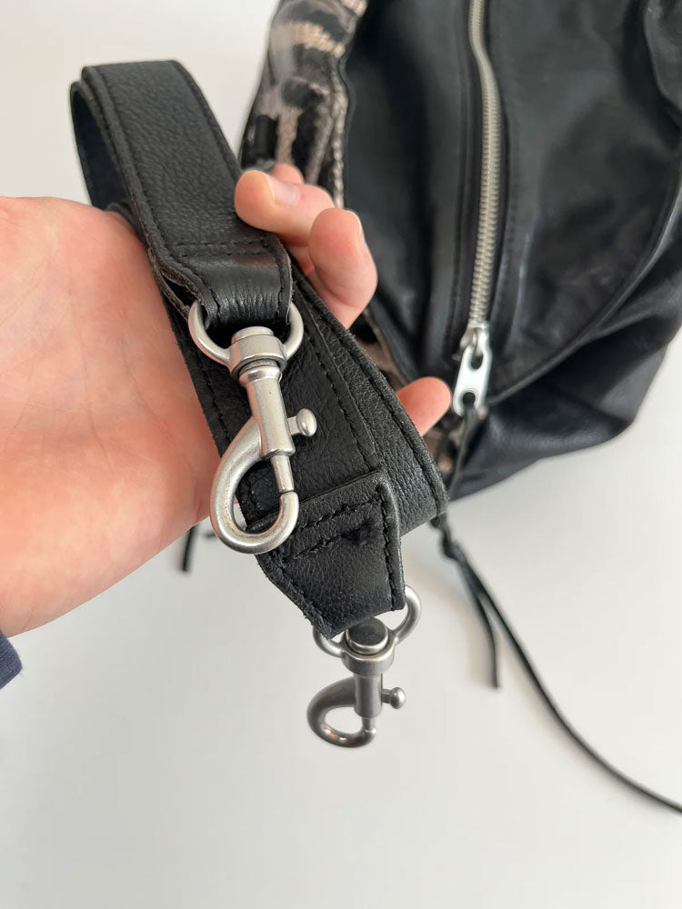 LIEBESKIND LEATHER ZEBRA BAG