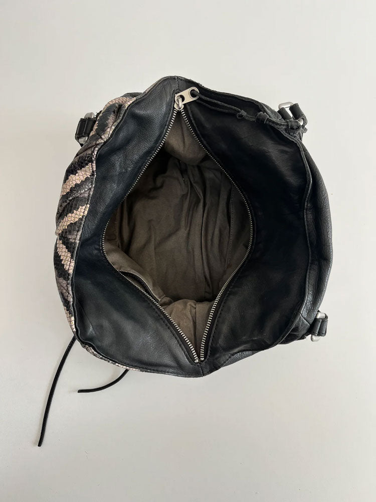 LIEBESKIND LEATHER ZEBRA BAG