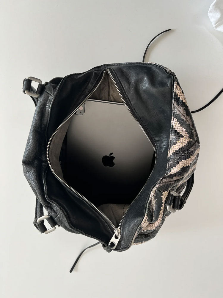 LIEBESKIND LEATHER ZEBRA BAG