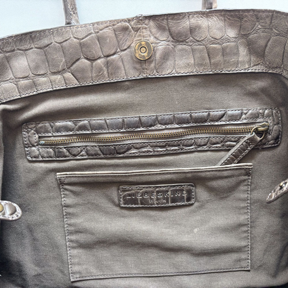 LIEBESKIND CHELSEA KROKO SHOPPER