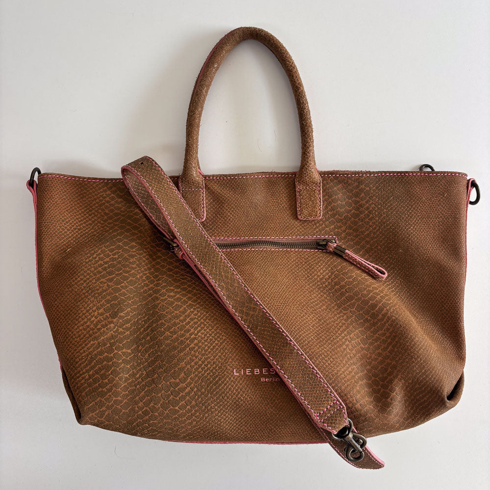 LIEBESKIND CHELSEA SNAKE SHOPPER