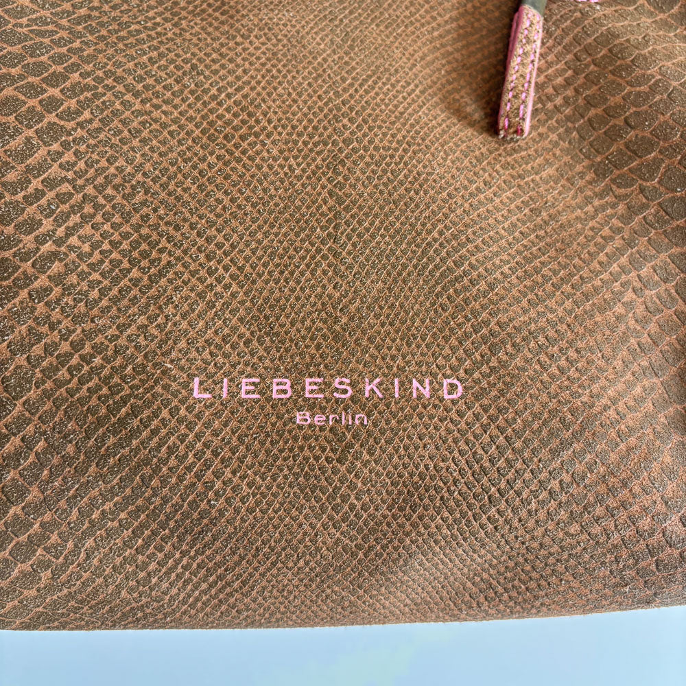LIEBESKIND CHELSEA SNAKE SHOPPER