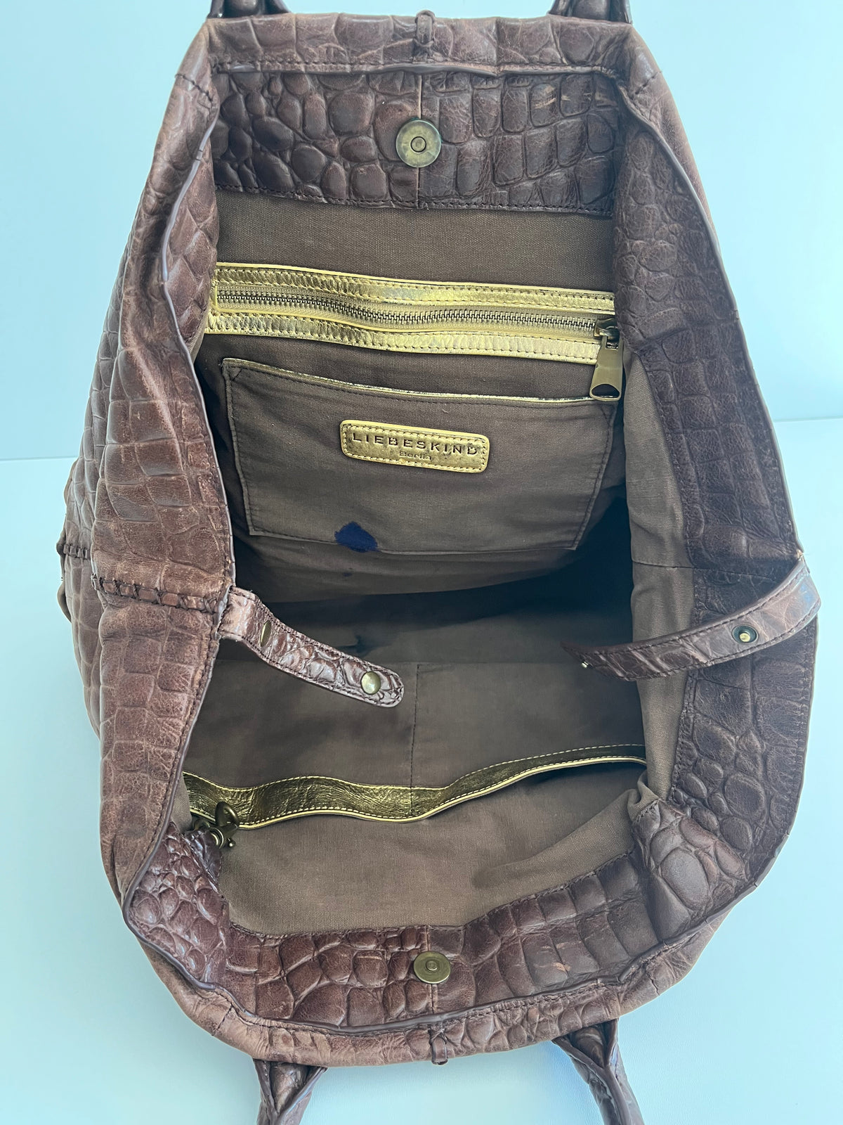 LIEBESKIND BIG SNAKE SHOPPER