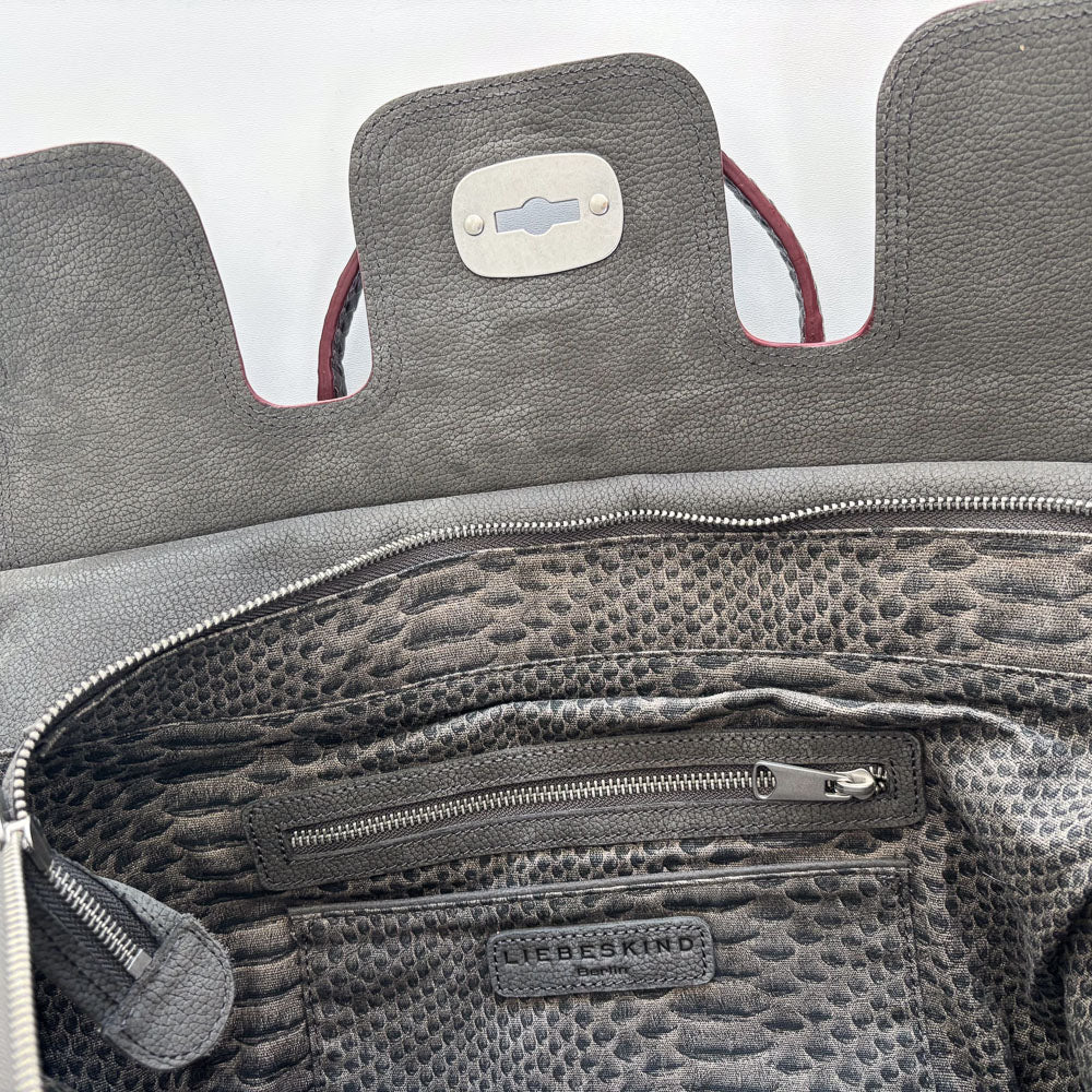 LIEBESKIND SATCHEL SNAKE FIRKIN L