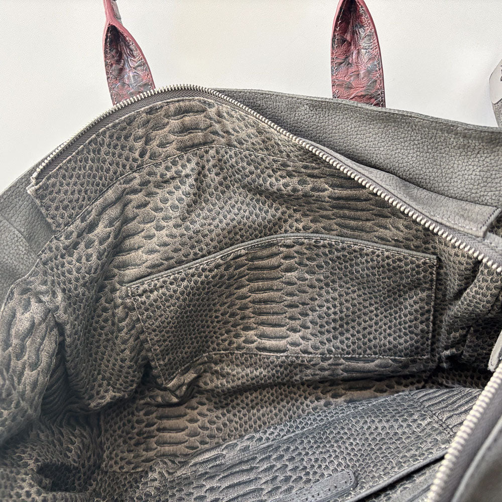 LIEBESKIND SATCHEL SNAKE FIRKIN L