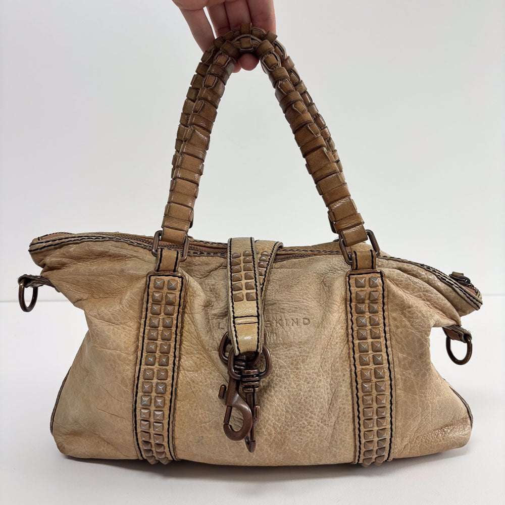 LIEBESKIND STUDS HOBO BEIGE