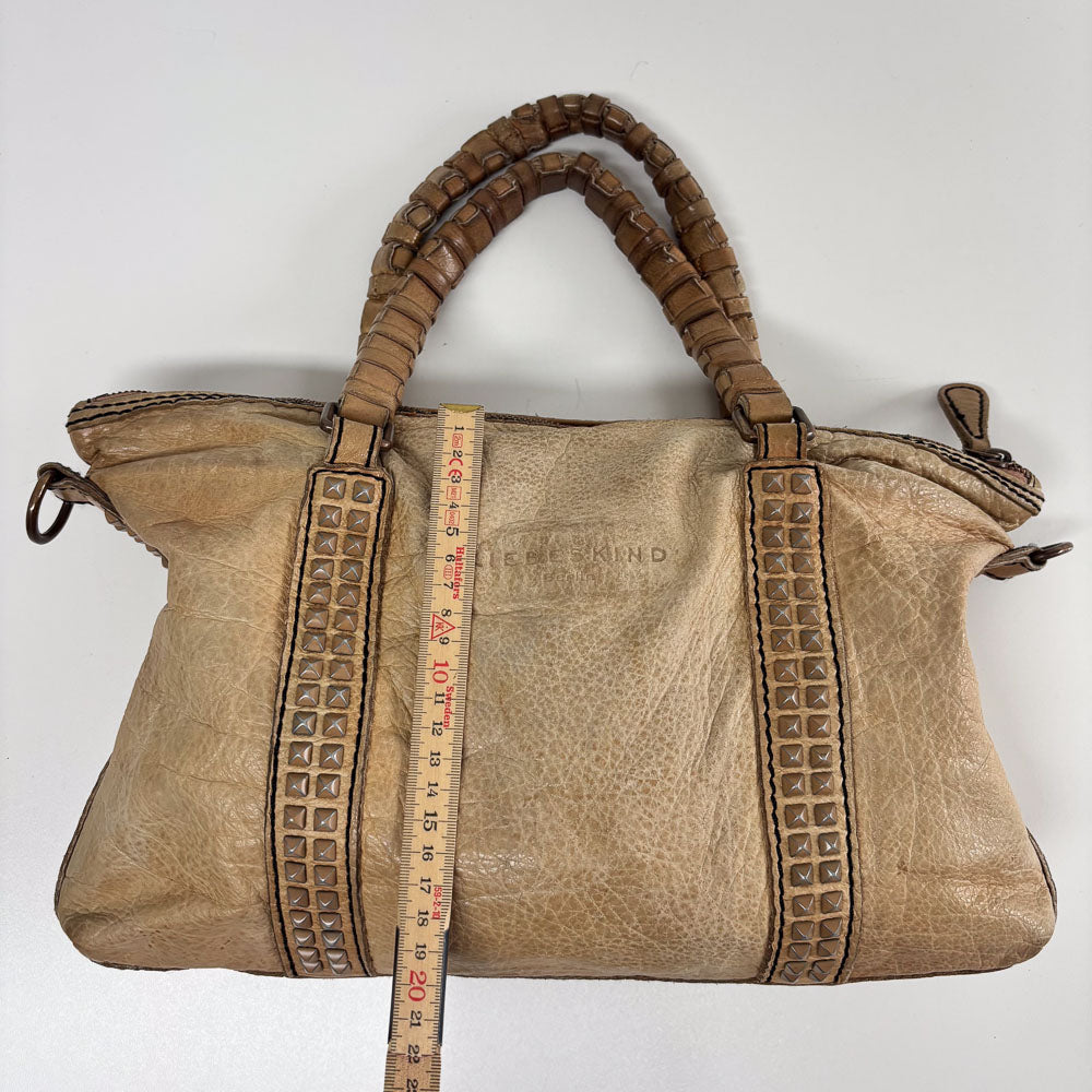 LIEBESKIND STUDS HOBO BEIGE