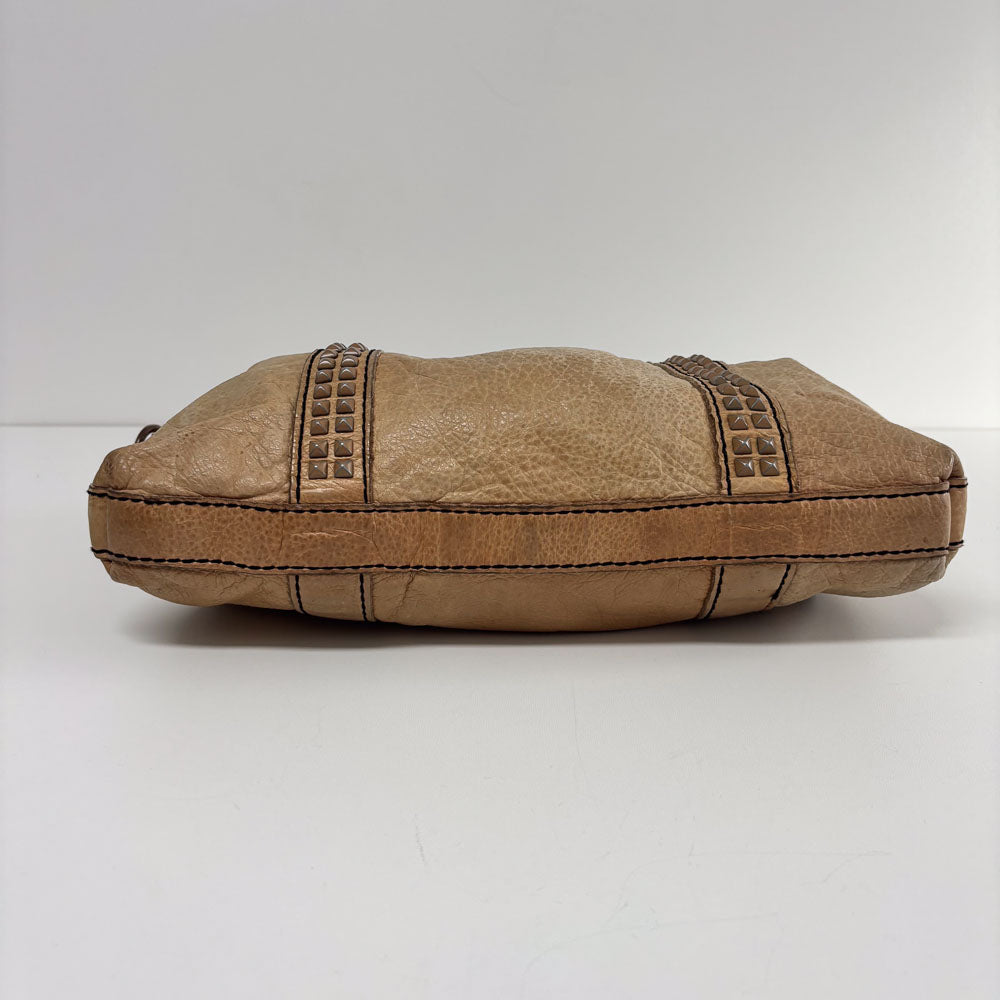 LIEBESKIND STUDS HOBO BEIGE