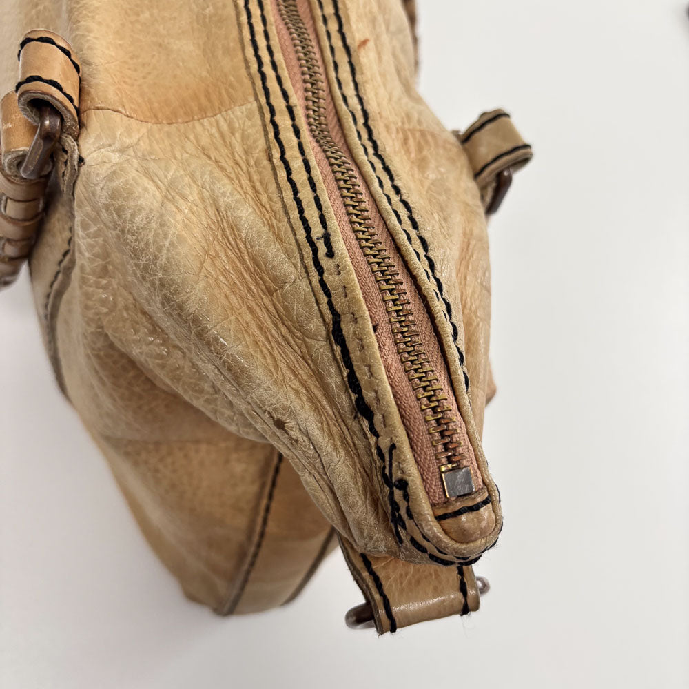 LIEBESKIND STUDS HOBO BEIGE
