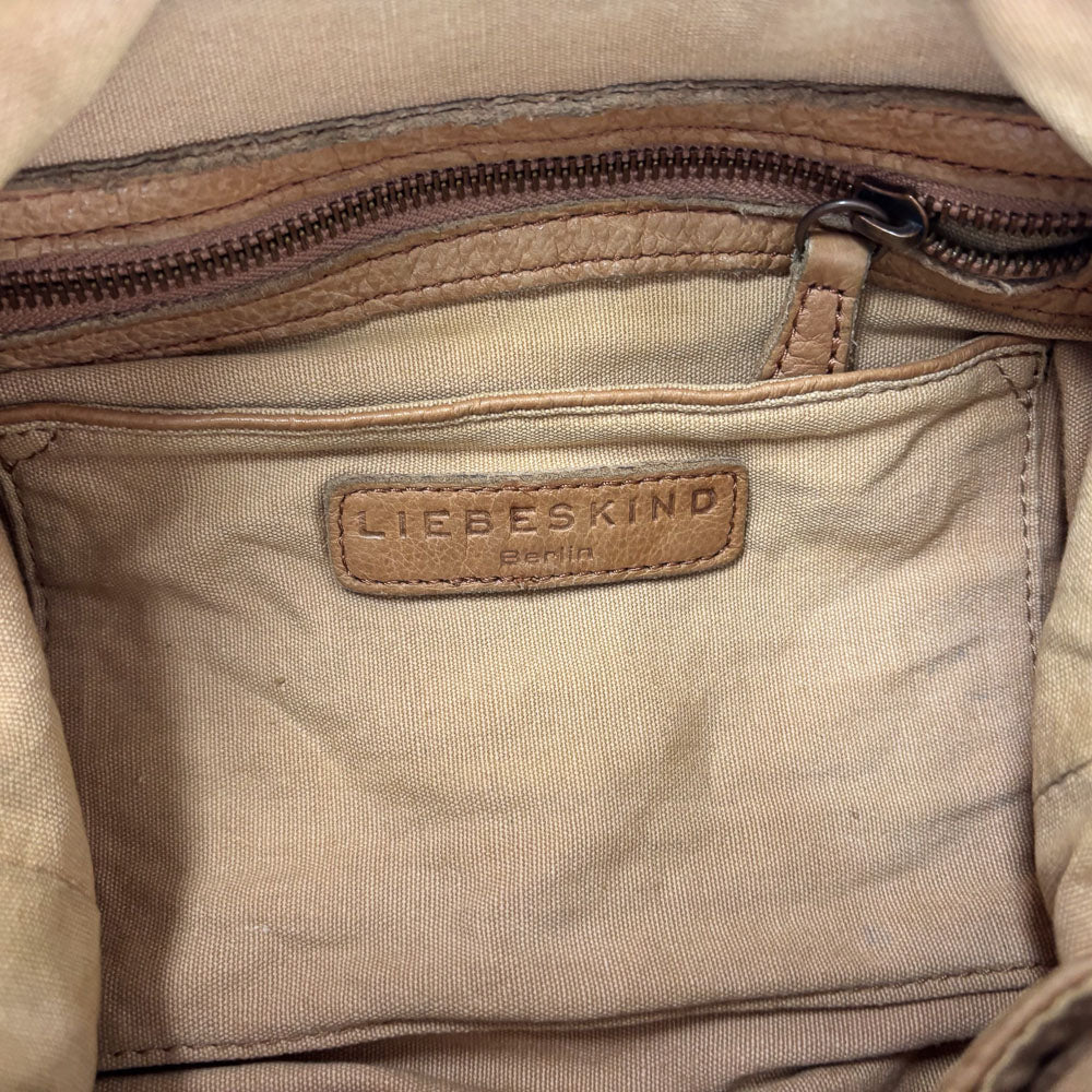 LIEBESKIND STUDS HOBO BEIGE