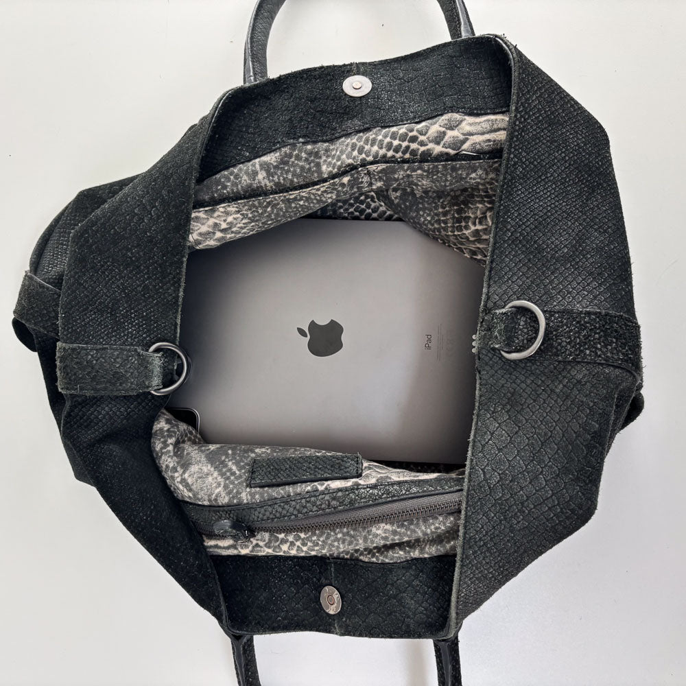 LIEBESKIND CHELSEA SHOPPER TWO TONE SNAKE