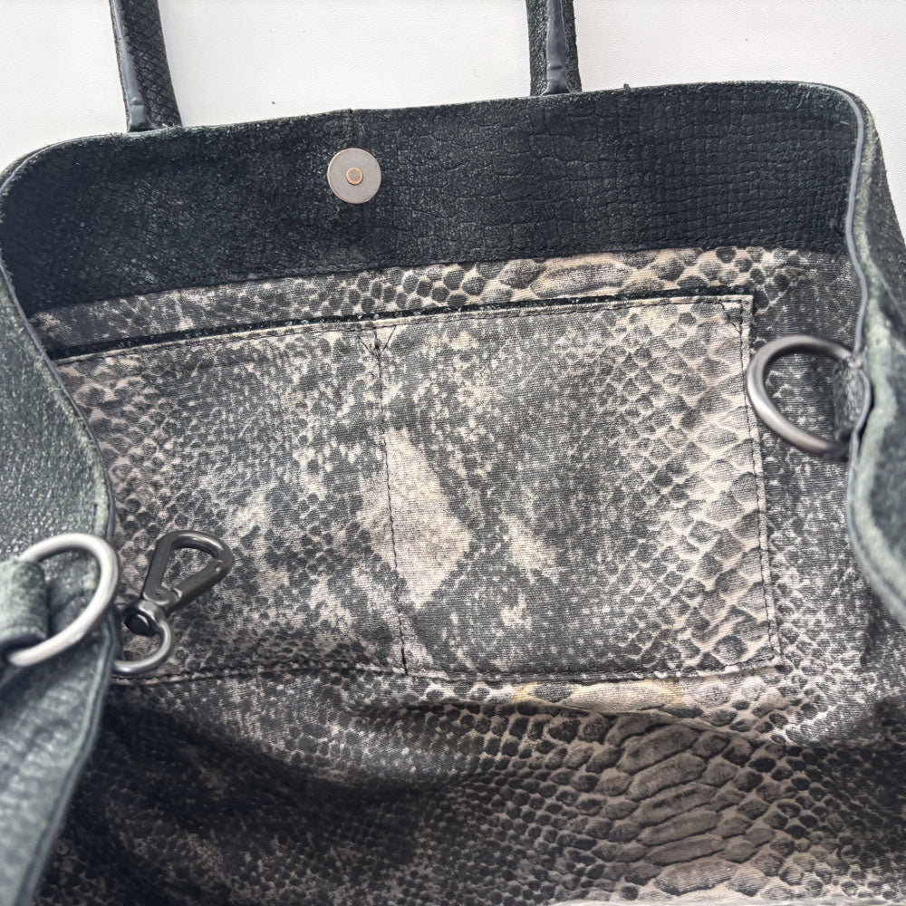 LIEBESKIND CHELSEA SHOPPER TWO TONE SNAKE