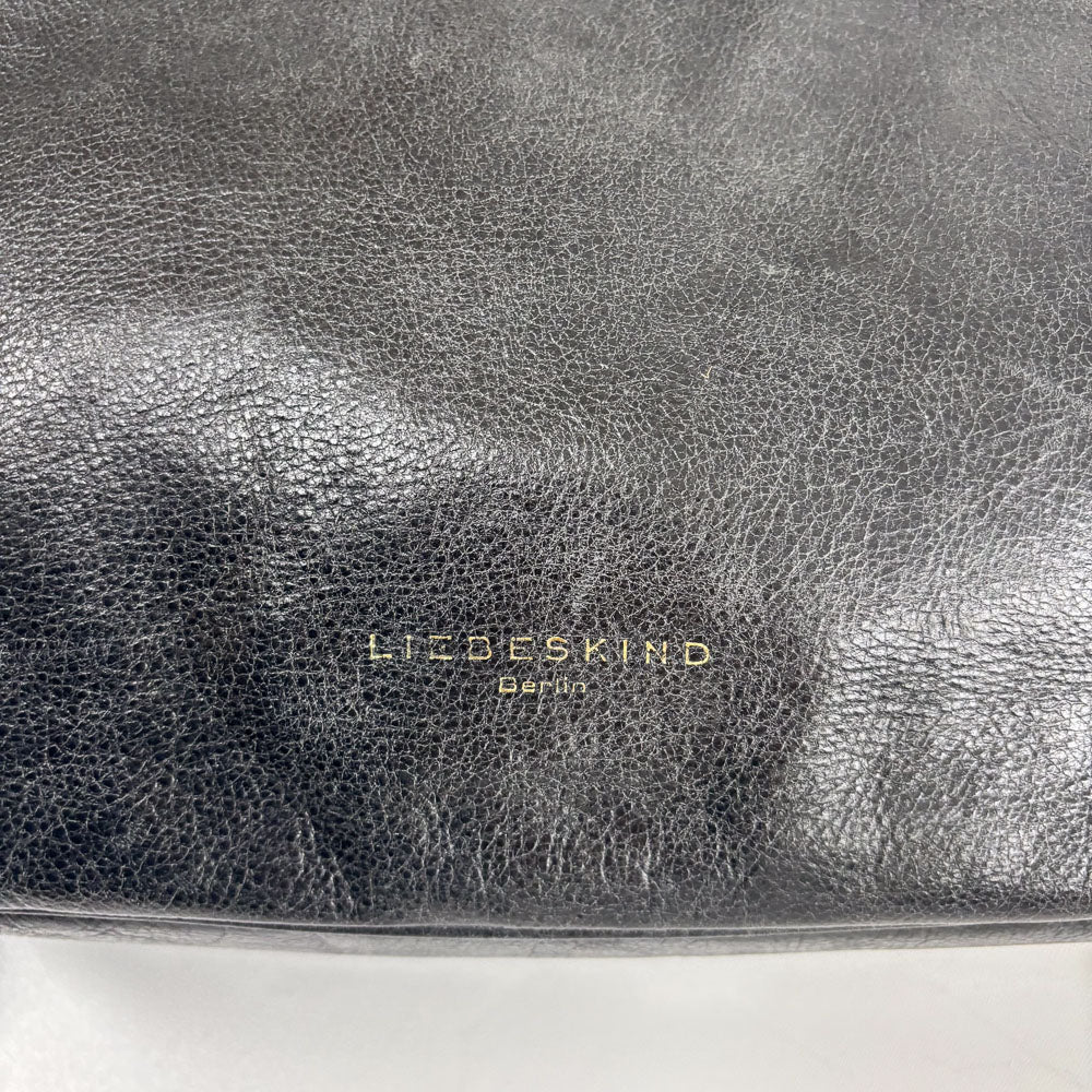LIEBESKIND FRINGE SHOPPER BLACK