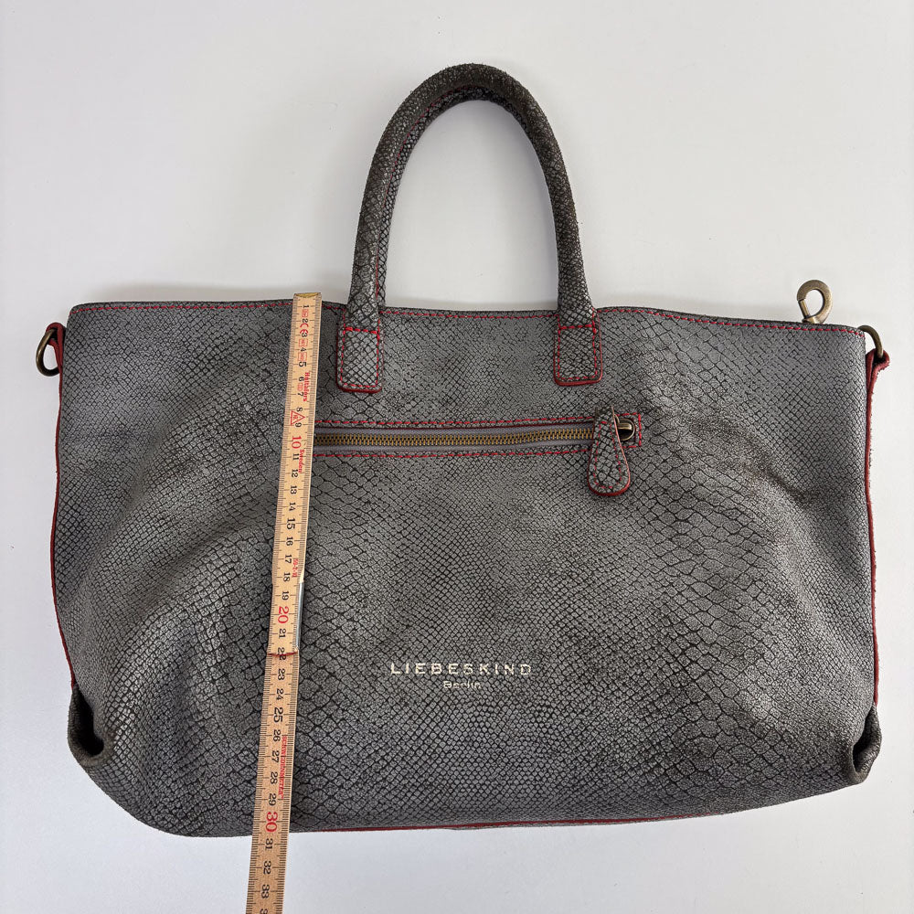 LIEBESKIND CHELSEA SNAKE SHOPPER