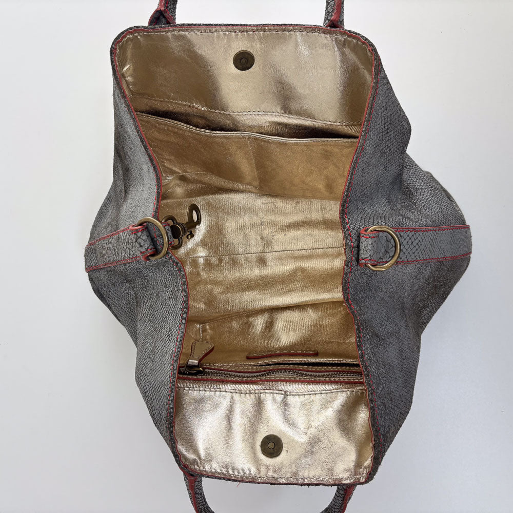 LIEBESKIND CHELSEA SNAKE SHOPPER