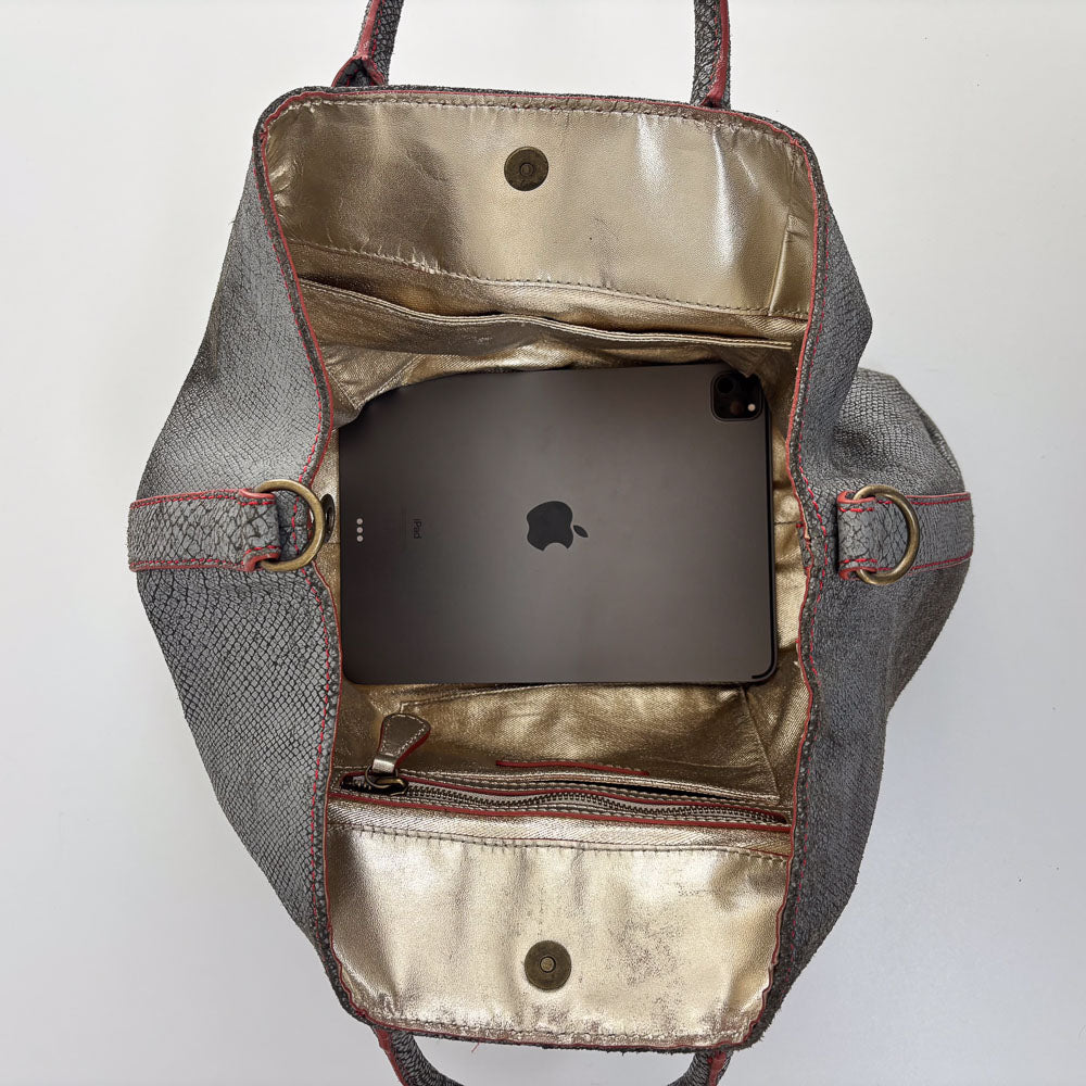 LIEBESKIND CHELSEA SNAKE SHOPPER
