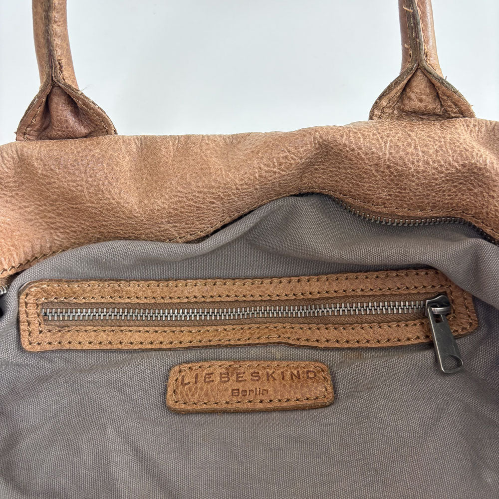 LIEBESKIND SHOPPER BROWN