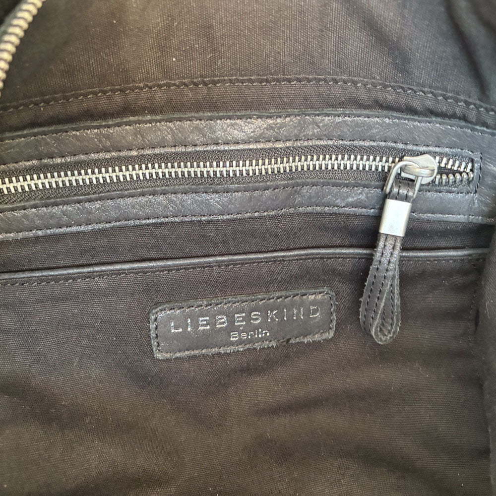 LIEBESKIND METALLIC KROKO SHOPPER