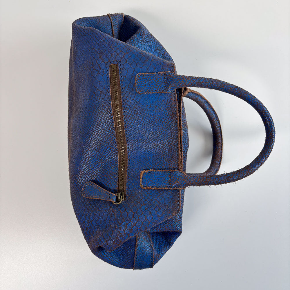 LIEBESKIND CHELSEA SNAKE SHOPPER BLUE