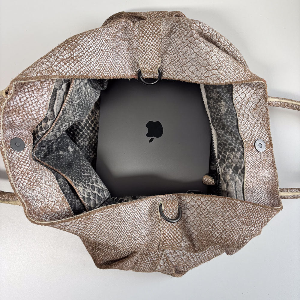 LIEBESKIND CHELSEA SNAKE SHOPPER