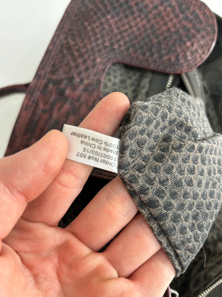 LIEBESKIND SATCHEL SNAKE