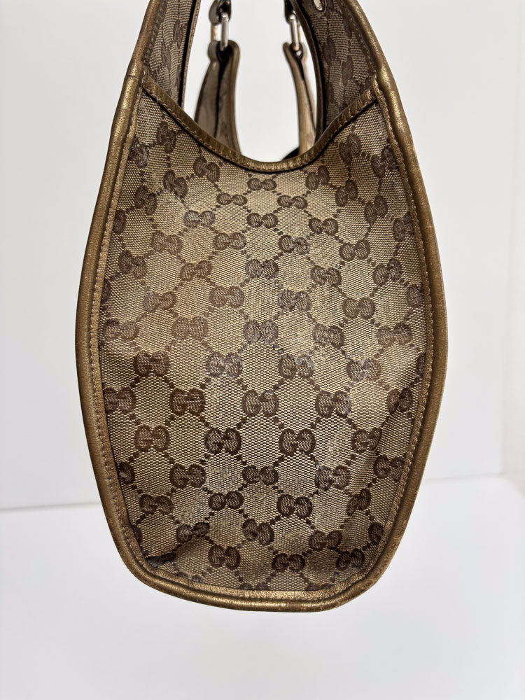GUCCI JACKIE HOBO CANVAS