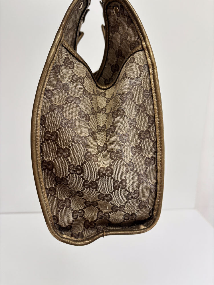 GUCCI JACKIE HOBO CANVAS