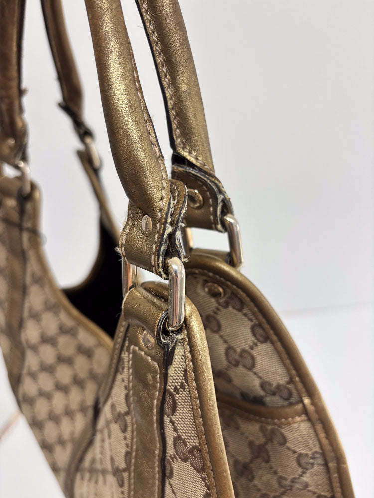 GUCCI JACKIE HOBO CANVAS