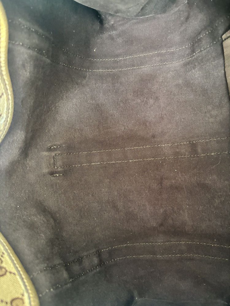 GUCCI JACKIE HOBO CANVAS