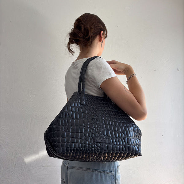 LIEBESKIND CROCO CHELSEA SHOPPER